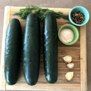 Cucumbers for Fermentation