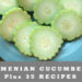 How to grow Armenian Cucumbers plus 35 cucumber recipes