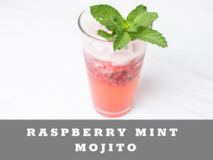 Raspberry Mint Mojito